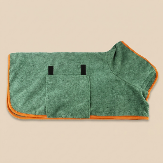 Dog Bathrobe | Fast-drying comfort after every bath