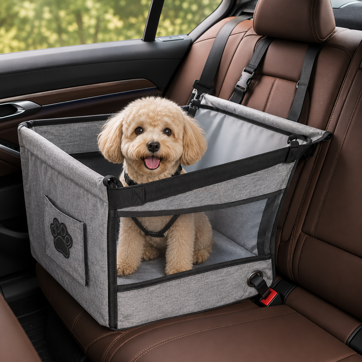 Dog Car Seat Cover | Safe and comfortable travel for your dog